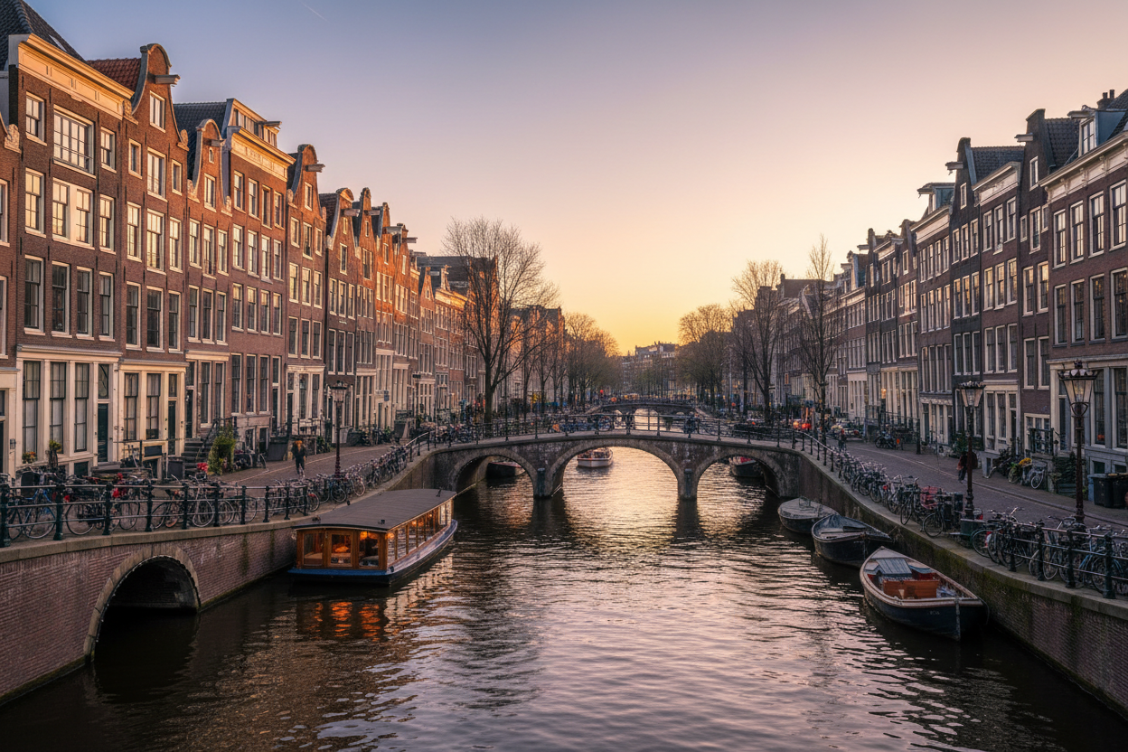 Van de stad Amsterdam en zijn unieke kenmerken